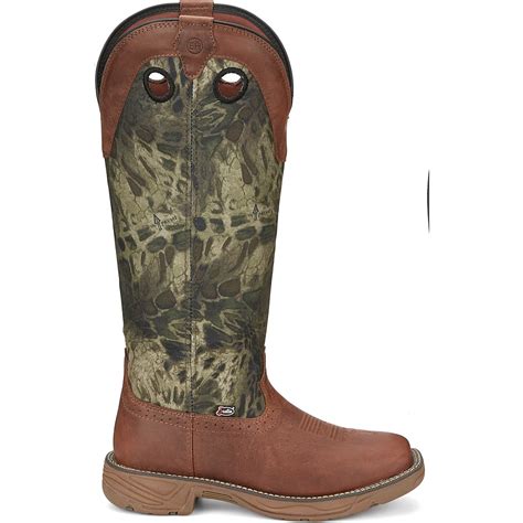 Justin Boots Mens Stampede Rush Strike Work Boots Academy