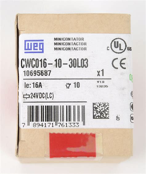 IEC Miniature Contactor: 16A, 24 VDC coil voltage, low consumption (PN ...