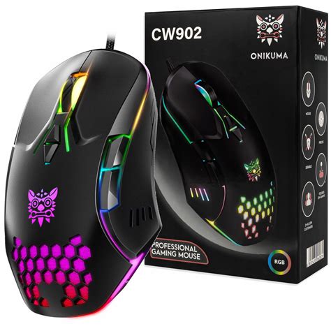 MYSZKA MYSZ GAMINGOWA Onikuma CW902 RGB DLA GRACZA Sklep Opinie