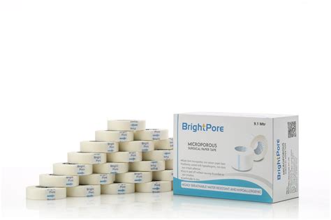 Inch Bright Pore Microporous Surgical Paper Tape At Rs Box