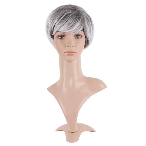 Perruque Cm Gris Blanc Sex Dolls France