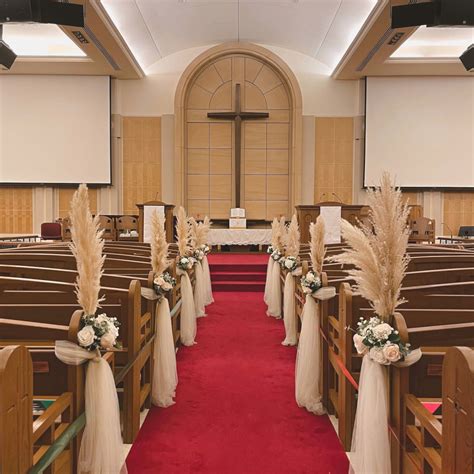 Church Wedding Decor Essentials To Consider