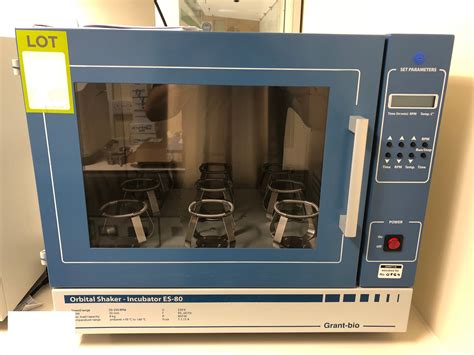 Like New Grant Bio ES80 Bench Top Orbital Incubator Shaker