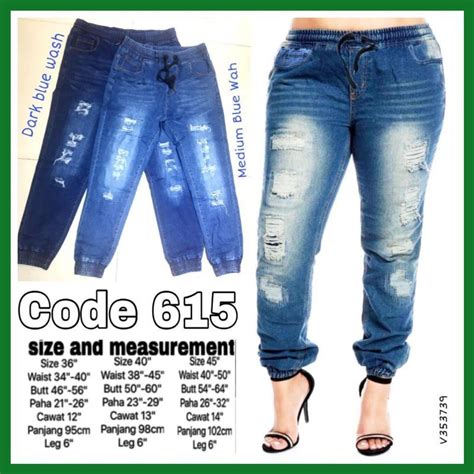 Ready Stock Super Hot Ripped Jogger Plus Saiz Shopee Malaysia