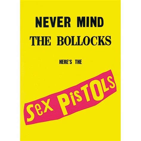 Carte Postala Sex Pistols Never Mind The B Rock Off