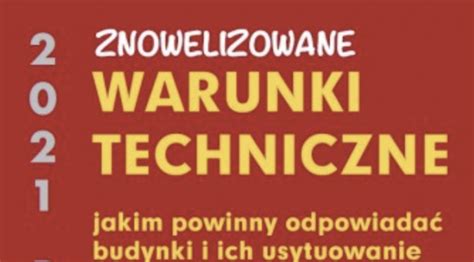 Warunki Techniczne Jakim Powinny Odpowiada Budynki I Ich Usytuowanie