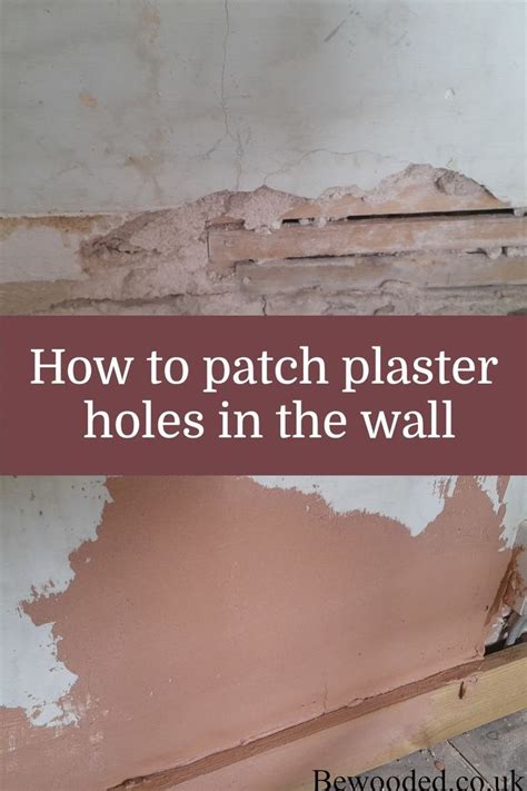 How To Patch Plaster Holes In The Wall In 2024 Plaster Walls Diy