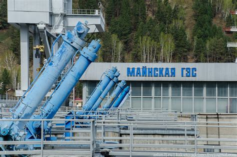 Как устроена Майнская ГЭС | Пикабу
