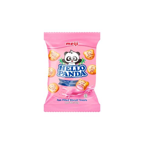 Meiji Hello Panda strawberry - Looters