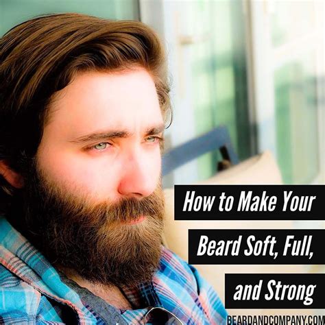 how to make my beard soft