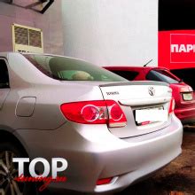 Лип-спойлер TRD на Toyota Corolla E150