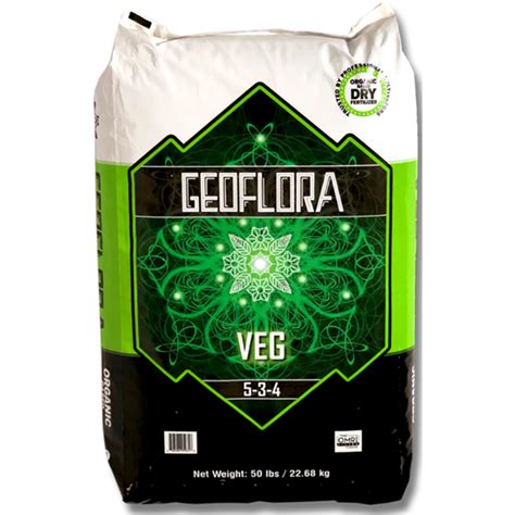 Geoflora Veg Organic Dry Fertilizer 50 Lb Organic Plant Nutrients Nutrients