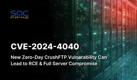 CVE 2024 4040 Detection A Critical CrushFTP Zero Day Vulnerability