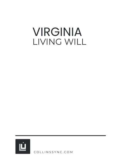 Free Virginia Living Will Template To Edit Online
