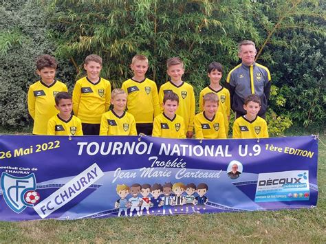 Football Club De Bressuire U Nos Jeunes Contents De Leur Tournoi