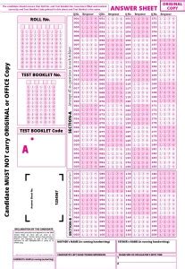 Omr Practice Sheets For Competitive Exams Mcqs A Size