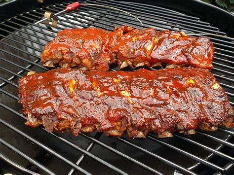 how to cook spare ribs on a gas grill