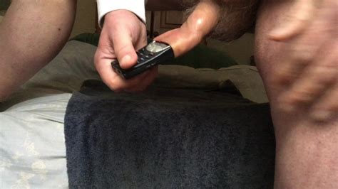 Standing Floppy Foreskin With Mobile Phone British Gay Sex Toy Porn XHamster