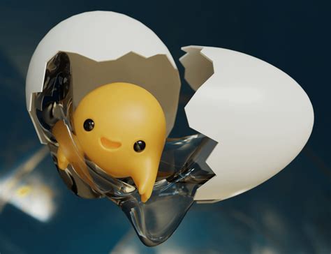 Happy Lil Egg Yolk Rblender