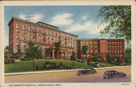 Butterworth Hospital Grand Rapids, MI Postcard