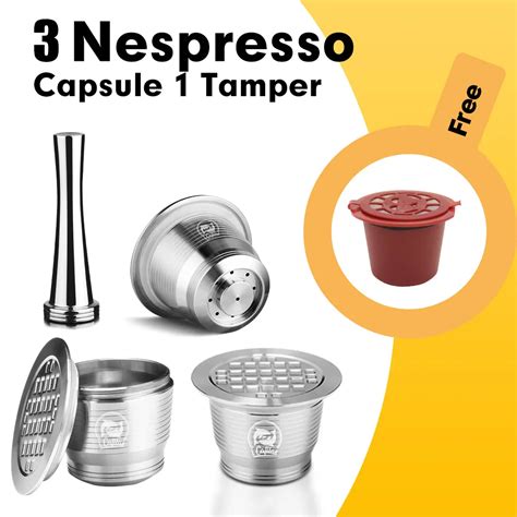 Icafilascomaptible Con C Psula Rellenable Nespresso C Psula