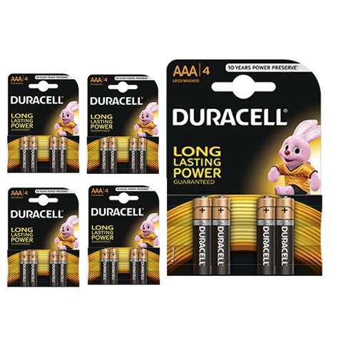 Duracell Basic Lr Aaa R Mn V Alkaline Battery For