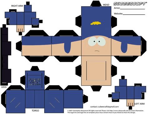 South Park Papercraft Freedom