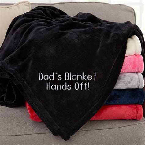 Personalized Fleece Blankets - 50x60 - Custom Text