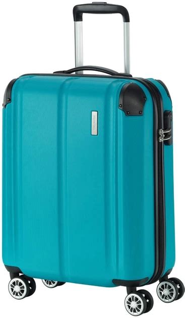 Чемодан на 4 колесах Travelite City S Малый 40 x 55 x 20 см Морская ...