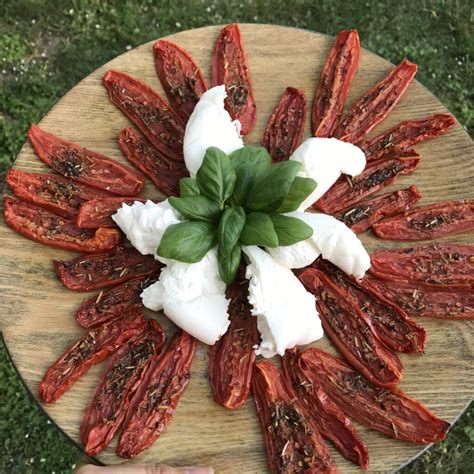 Tomates Confites Au Four Burrata Les Casseroles De Carole