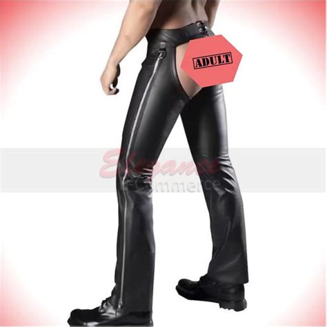 Mens Gay Leather Clothing Etsy
