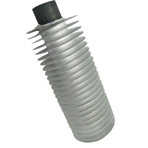 Aluminium Finned Tube Extruded Fin Pipes Aluminum Cooling Fin Tubes