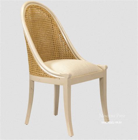 Стул с плетеной спинкой и мягким сиденьем Sorrell, French Heritage ...