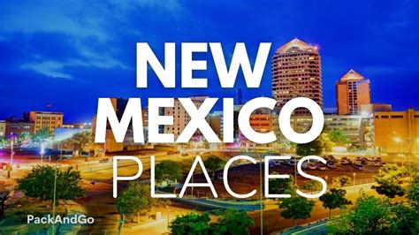 7 Best Places To Live In New Mexico Youtube