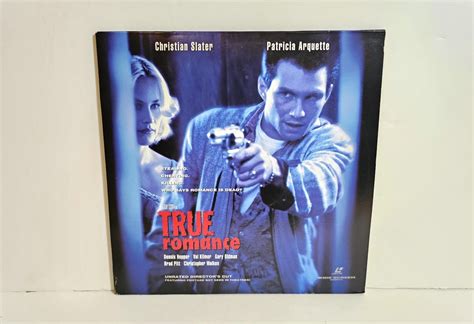 True Romance Laserdisc Movie Vintage Christian Slater Gary Oldman Brad