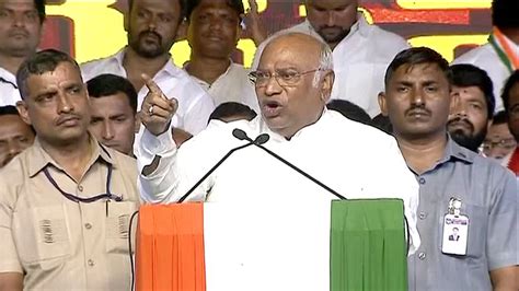 Mallikarjuna Kharge Release Points Sc And St Declaration