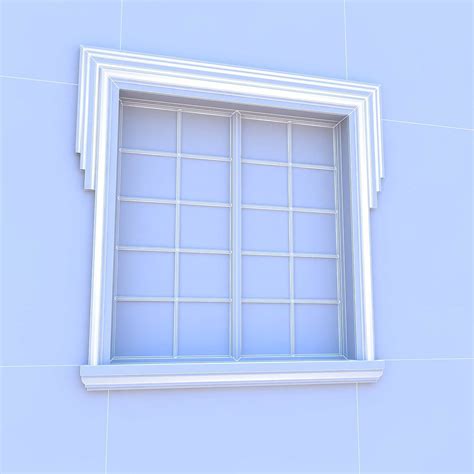 Classic Window Collection 3d Model By Nvere