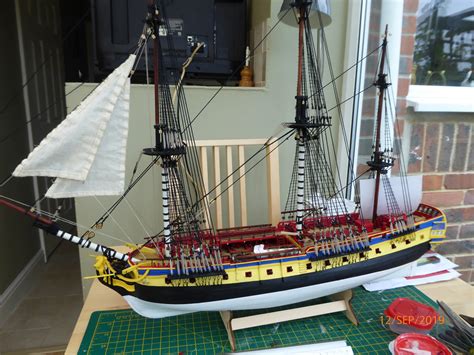 Hermione La Fayette By Briankeith FINISHED Artesania Latina Kit Build Logs For Subjects