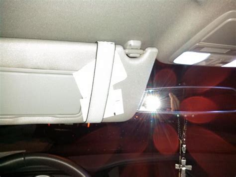 Remove 2014 Honda Accord Sun Visor