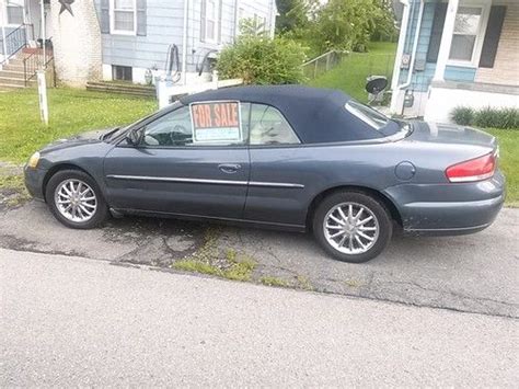 Sell used 2002 Chrysler Sebring Convertible Limited LXI in Beckley, West Virginia, United States ...