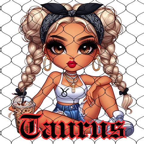 Chibi Hot Chicana Zodiac Girl Png Transparent Png Chicana Clipart Chibi Dolls Png Chibi