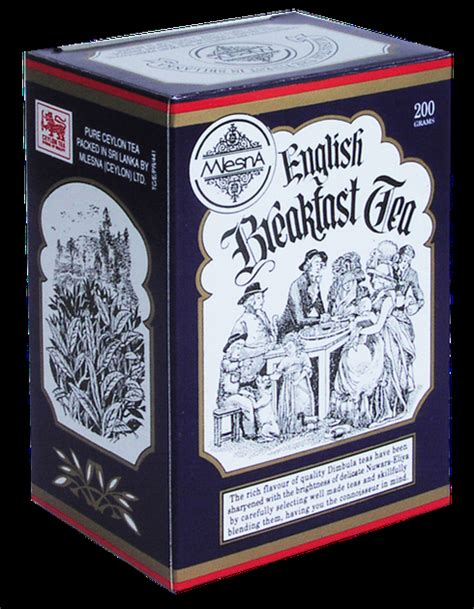 Чай черный рассыпной среднелистовой Английский завтрак, Млесна (Mlesna ...