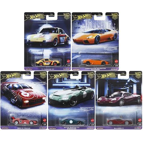 Набор машинок коллекционная Mattel Hot Wheels Premium Car Culture FPY Суперкар шт в