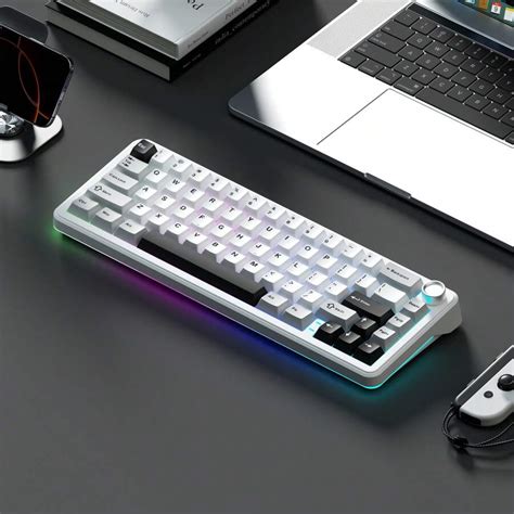 Hot Swap Mechanisch Toetsenbord 75 TKL RGB Gamingtoetsenbord Draadloos 2 4 GHz Bluetooth USB