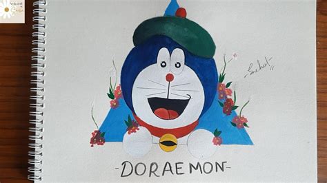 How To Draw And Paint Doraemon Youtube