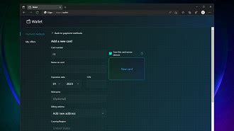 Microsoft Edge Ganha Recurso Wallet No Windows 10 E 11