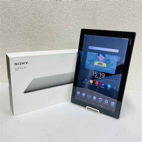 SONY Xperia Z4 Tablet SGP712 ブラック Wi Fiモデル NN4387 本体 売買されたオークション情報