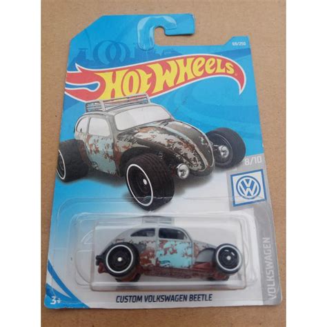 Jual Hot Wheels Custom Volkswagen Beetle Grey Volkswagen Shopee Indonesia
