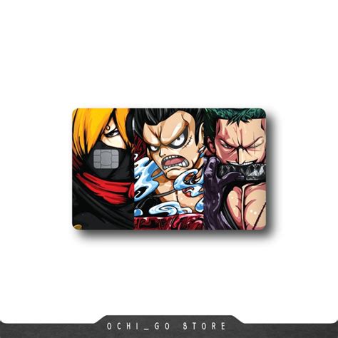 Jual Stiker Sticker Kartu Atm Garskin Skin Card Atm Anime One Piece