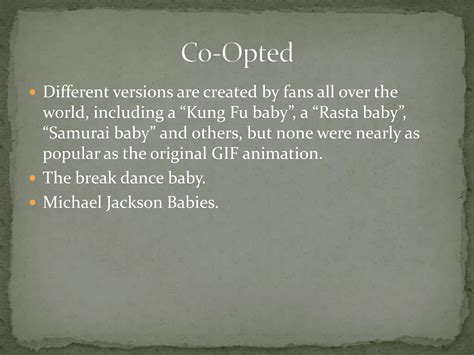Dancing Baby Meme Ppt